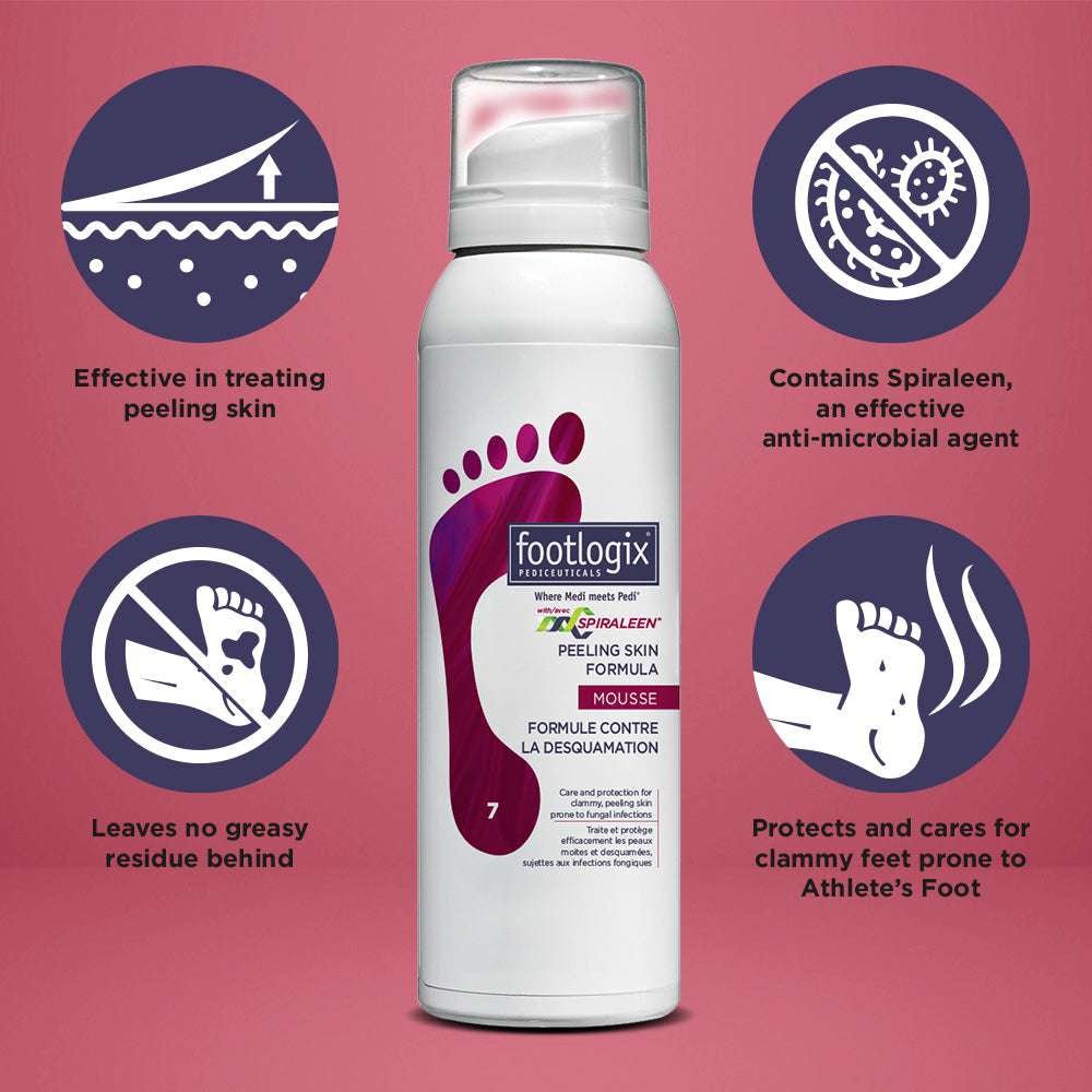 Footlogix #7 Peeling Skin Formula with Spiraleen (contact us for professional pricing)