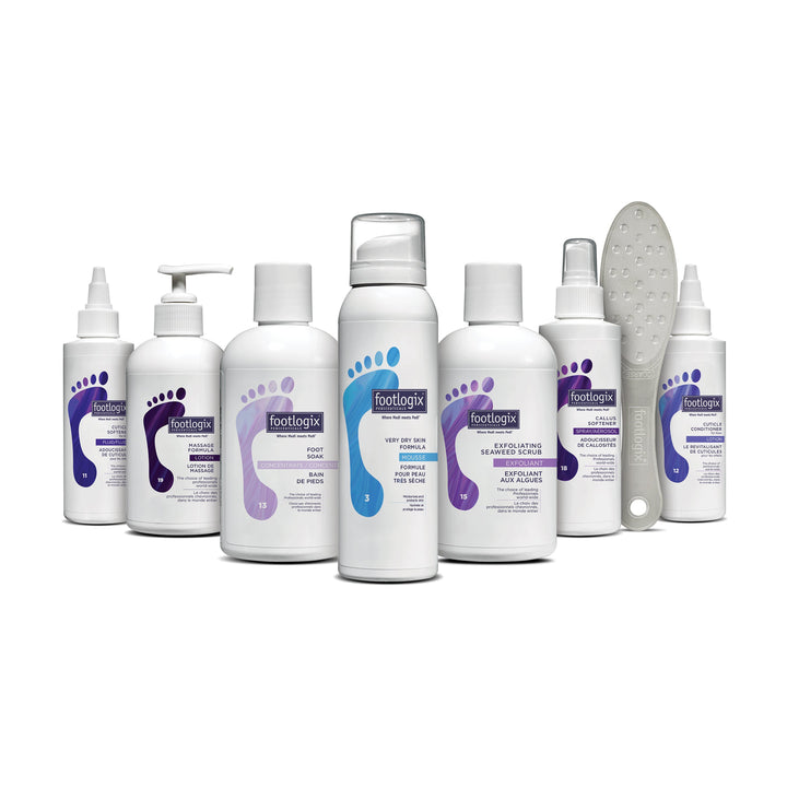 Footlogix 8 piece professional kit - with access to VIP Education hub - U - tools