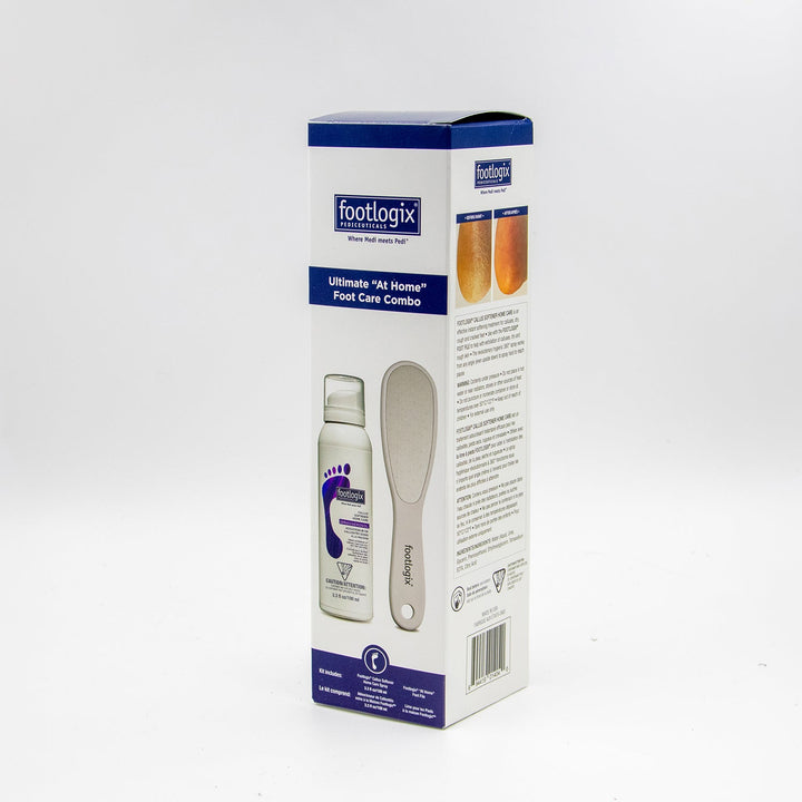 Footlogix At home foot care combo - callus softener (100 ml ) and exfoliating foot file - Footlogix - U - tools