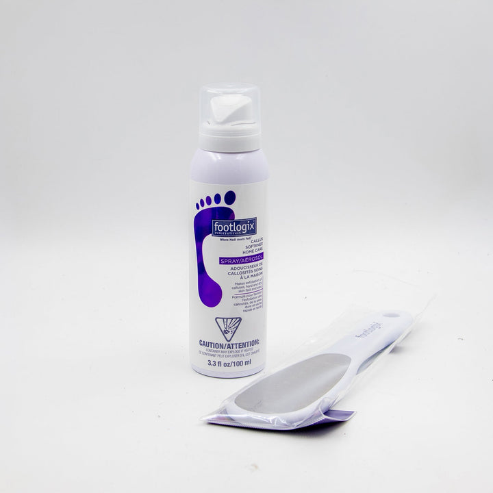 Footlogix At home foot care combo - callus softener (100 ml ) and exfoliating foot file - Footlogix - U - tools