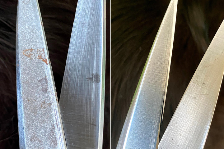 Hairdresser Scissors Sharpening — blades 21 cm or more - U - tools Sharpening - U - tools