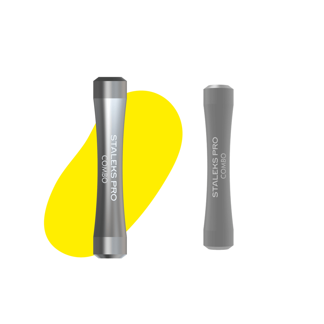 Handle of the pusher Combo UNIQ 10 for replaceable working parts - Silver