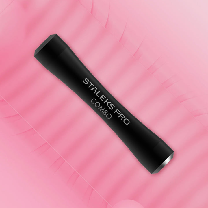 Handle of the pusher Combo UNIQ 10b for replaceable working parts - Black - Staleks - U - tools