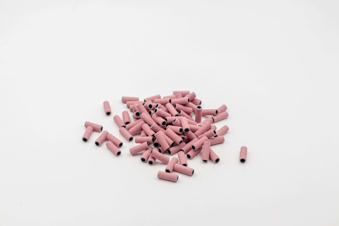 MINI Pink Sanding Bands; size 3x12.7 mm— 100 pieces