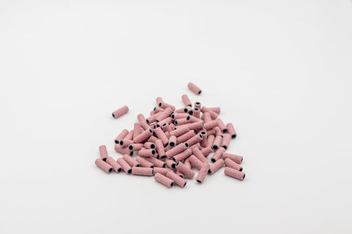 MINI Pink Sanding Bands; size 3x12.7 mm— 100 pieces - U - tools - U - tools