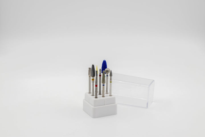Nail Drill Bit Storage Box NC - 10 - U - tools - U - tools
