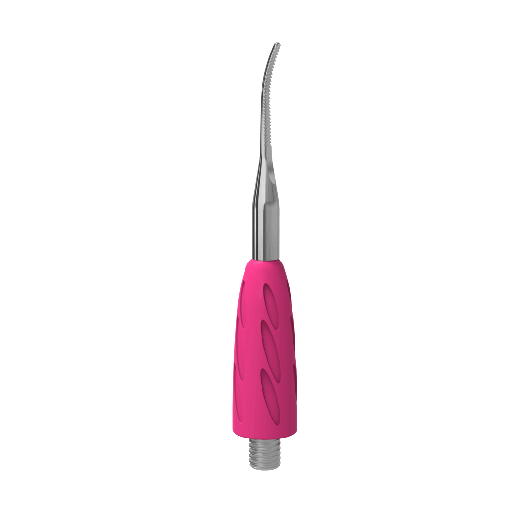 Narrow Toenail File with Bent End – Working Part of the Pusher COMBO UNIQ 35 for Pedicure