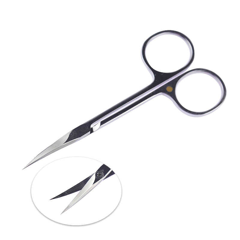 Olton Exclusive Cuticle Scissors with Curved Blades OS-113 | U-tools
