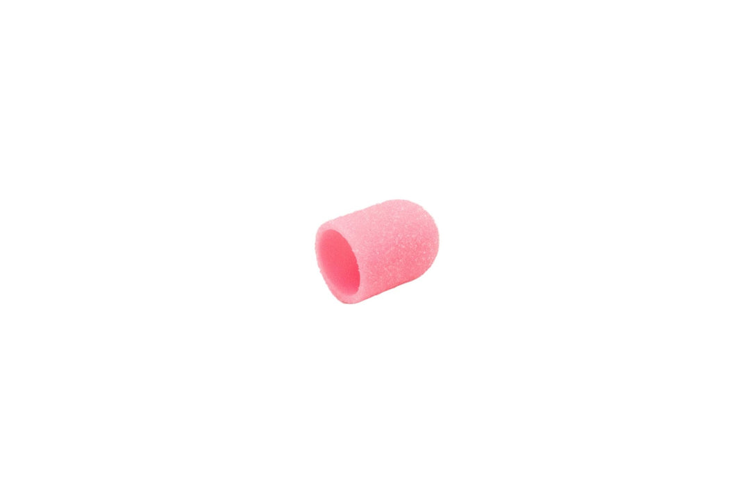Pink Plastic Base Sanding Caps, size 10×15 mm — 60 pieces - U - tools - U - tools