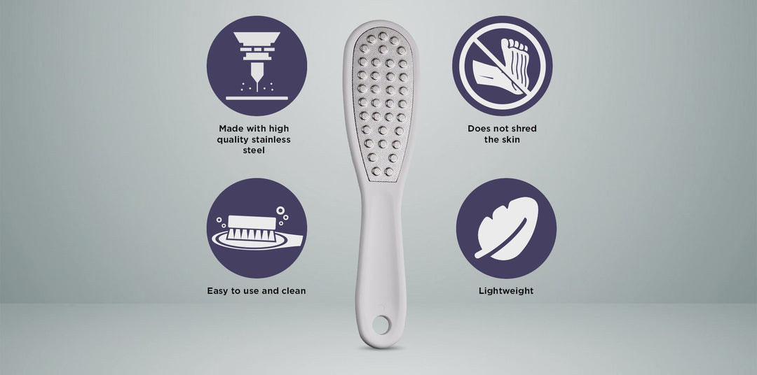 Footlogix At home foot care combo - callus softener (100 ml ) and exfoliating foot file (contact us for professional pricing)