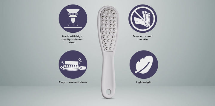 Footlogix At home foot care combo - callus softener (100 ml ) and exfoliating foot file (contact us for professional pricing)