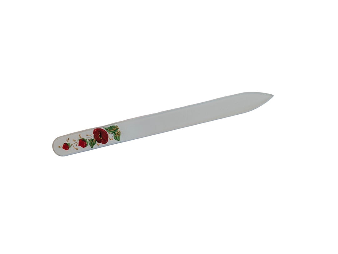 Real Crystal Manicure File Hand Paited - U - tools
