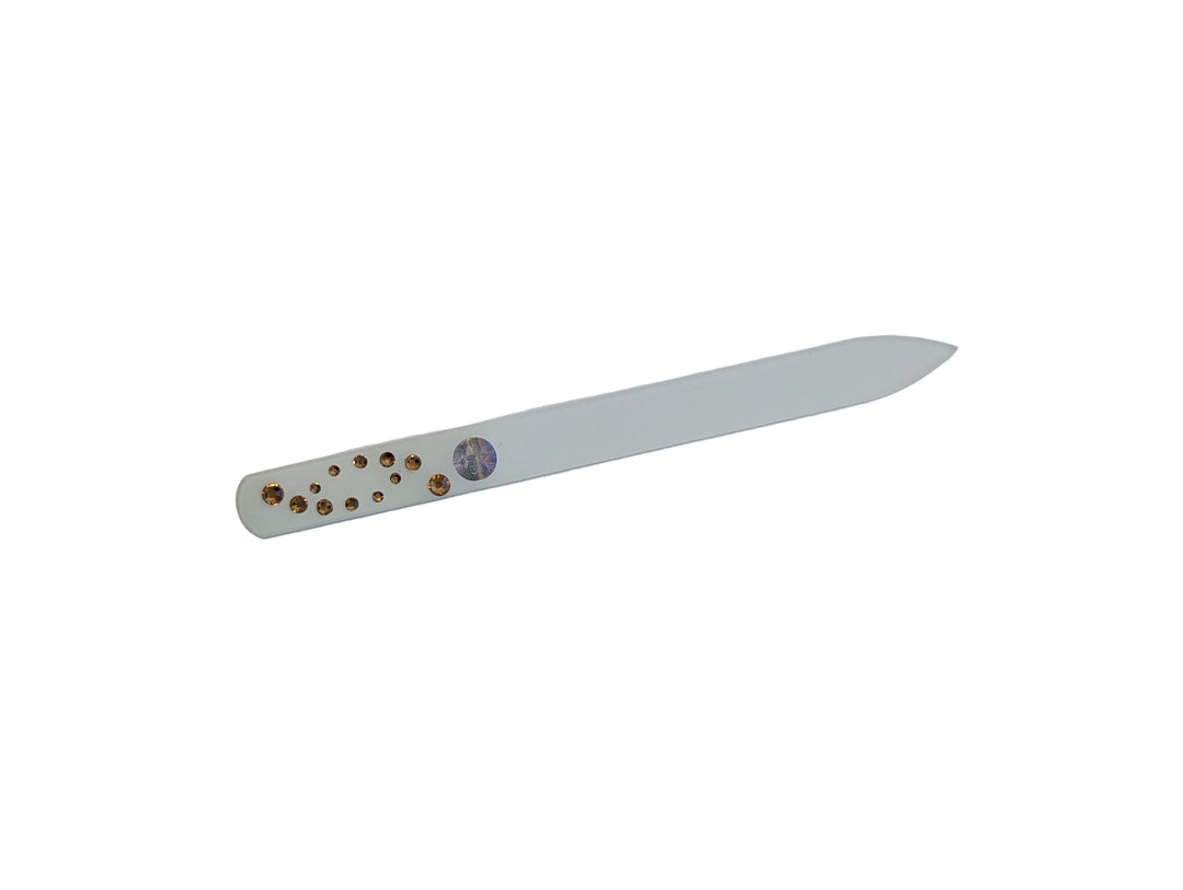 Real Crystal Manicure File Hand Paited - U - tools