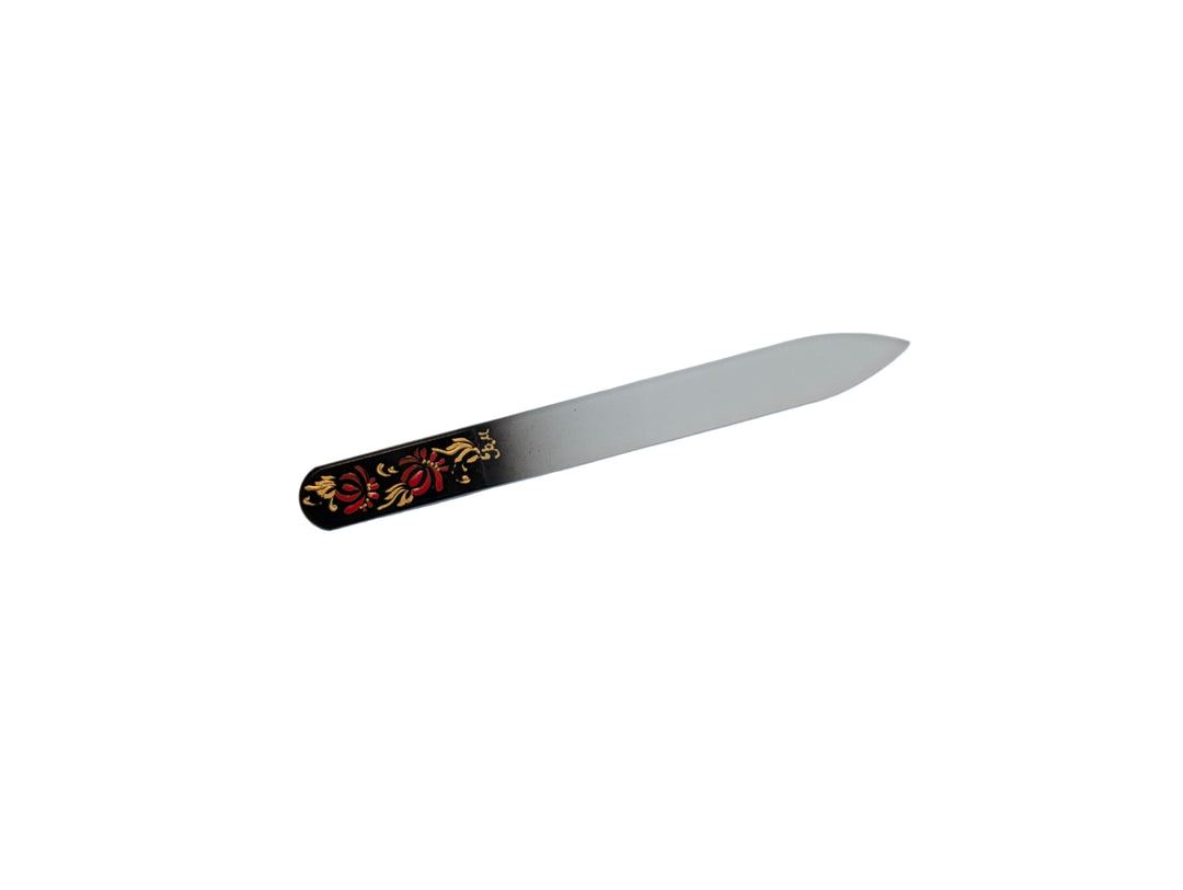 Real Crystal Manicure File Hand Paited - U - tools