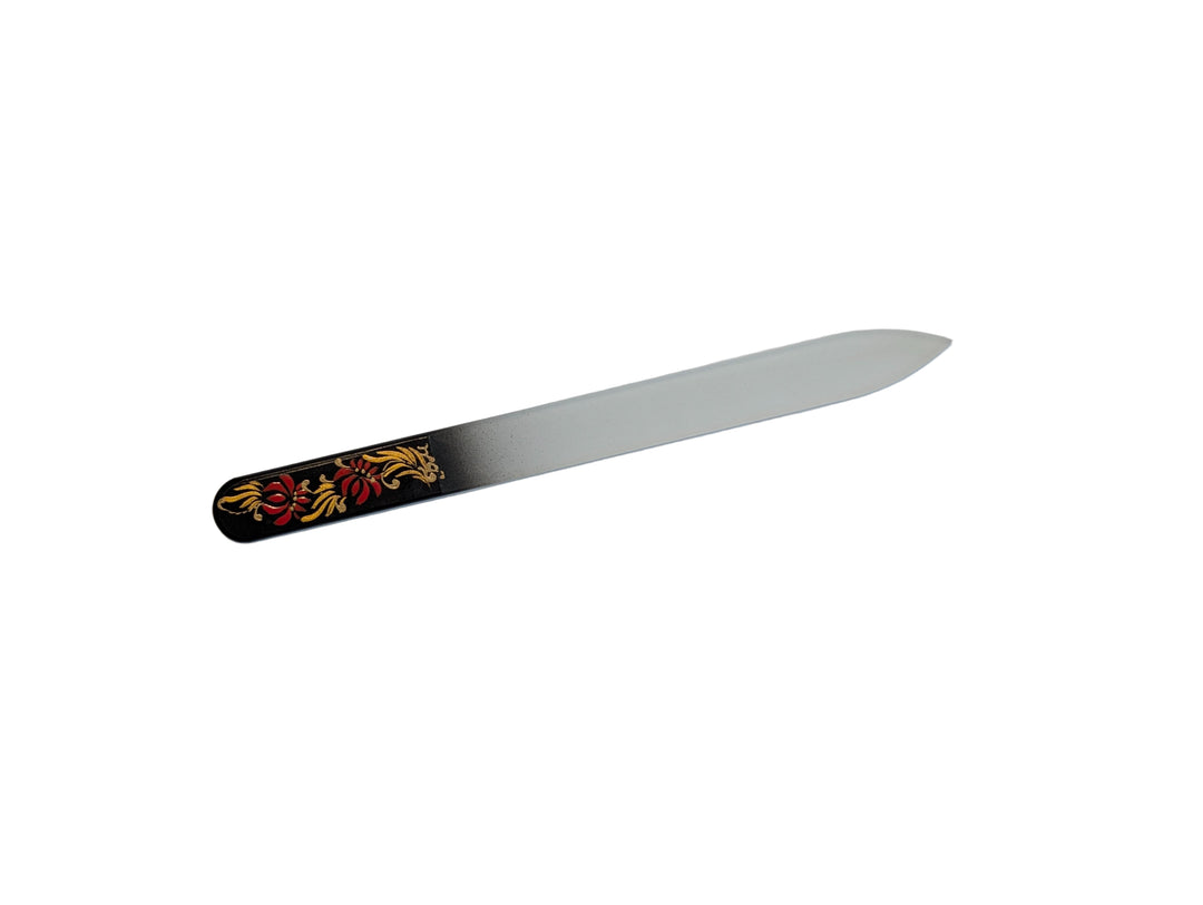 Real Crystal Manicure File Hand Paited - U - tools