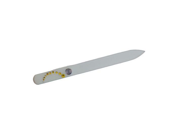 Real Crystal Manicure File Hand Paited - U - tools