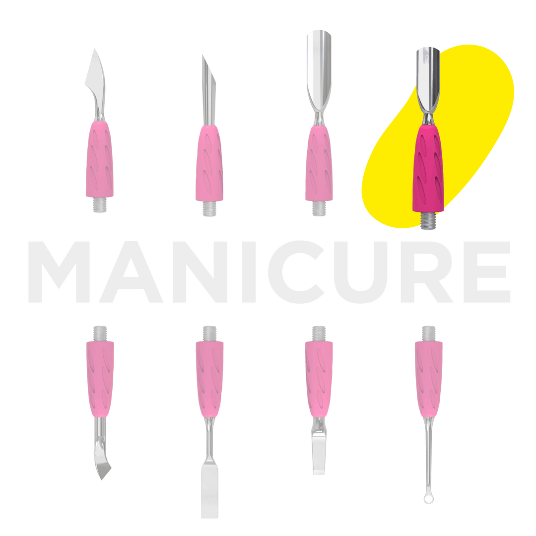 Rounded Narrow Pusher – Working Part of the Pusher COMBO UNIQ 16 for Manicure and Pedicure