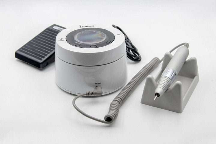 Saeshin Strong Brillian B100 Nail Drill with H324 handpiece with Coreless motor Original | U-tools