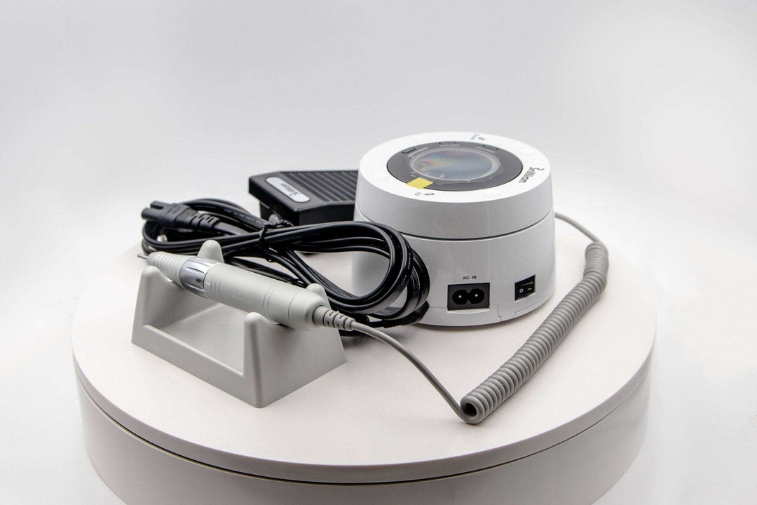 Saeshin Strong Brillian B100 Nail Drill with H324 handpiece with Coreless motor Original | U-tools