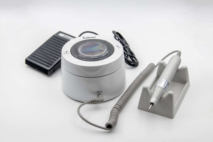 Saeshin Strong Brillian B100 Nail Drill with H324 handpiece with Coreless motor Original | U-tools