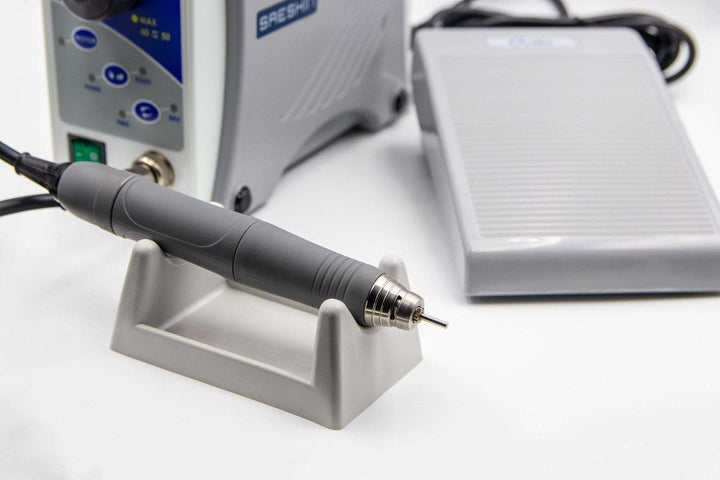 Saeshin Oz Elite Slim Powerful Nail Drill with H180 Brushless handpiece Original with 8.2 torque | U-tools