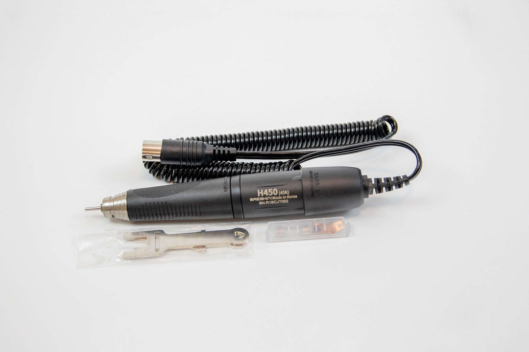 Saeshin H450 black Handpiece 45000  RPM, for Saeshin B140D and 207S