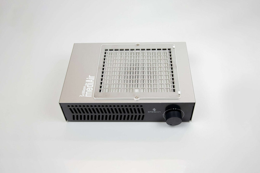 Saeshin Medi-Air Dust Collector with Hepa FIlter - Silver