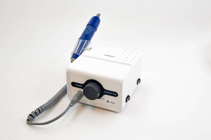 Saeshin Strong B135 Nail Drill with 105L or H300 or H350 handpiece up to 40K RPM Original