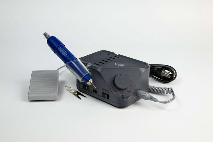 Saeshin Strong B350 Nail Drill in Black with H350 or 105L or H300  or 120II handpiece, up to 40K RPM Original