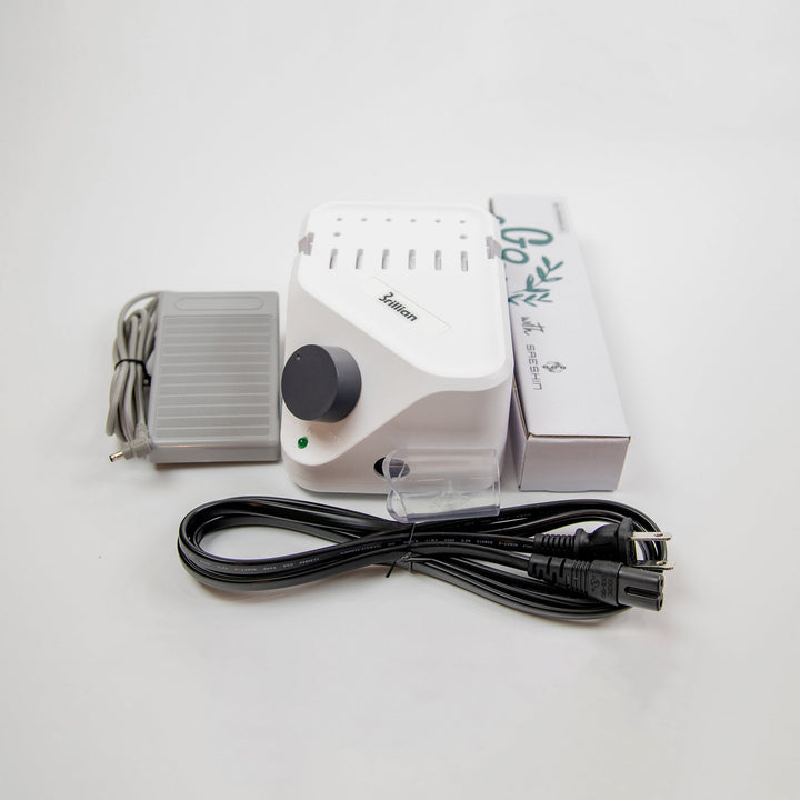 Saeshin Strong B350 Nail Drill with H350 or H300 or 105L handpiece up to 40K RPM Original - Saeshin - U - tools