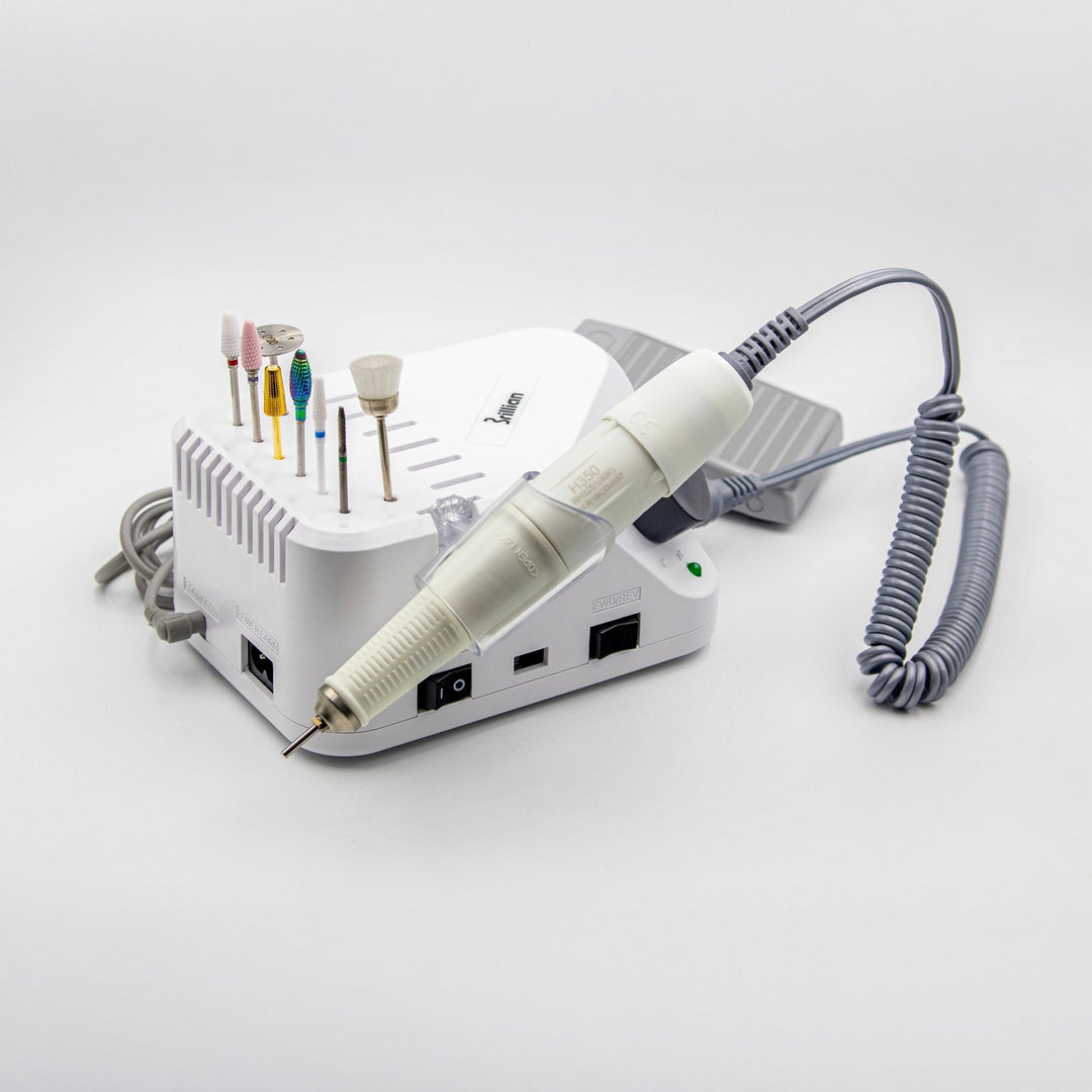 Saeshin Strong B350 Nail Drill with H350 or H300 or 105L handpiece up to 40K RPM Original - Saeshin - U - tools