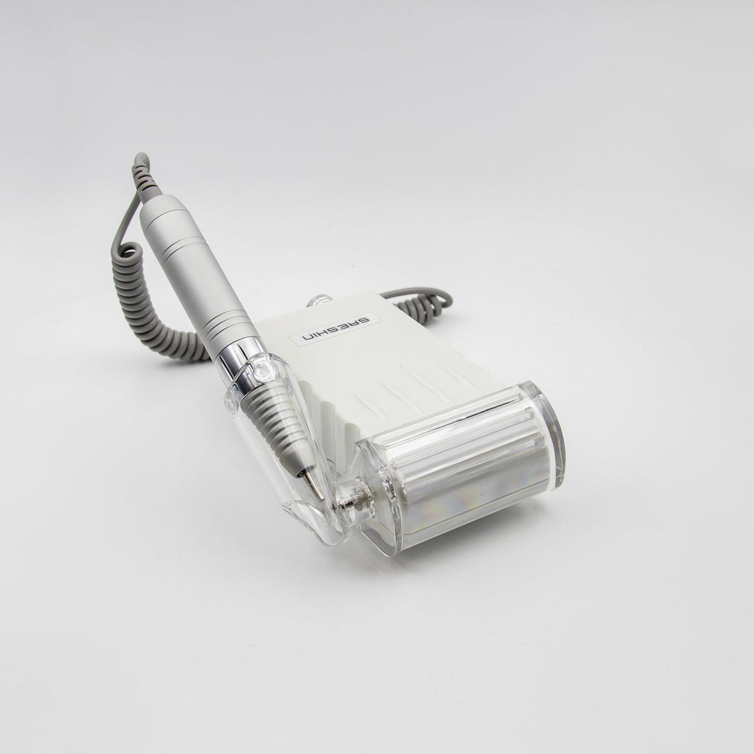 Saeshin Strong THUMB Standard Portable E - file with H324 Handpiece | Cordless Rechargeable Nail Drill Kit | Salon - Grade Efile Nail Machine - Saeshin - U - tools