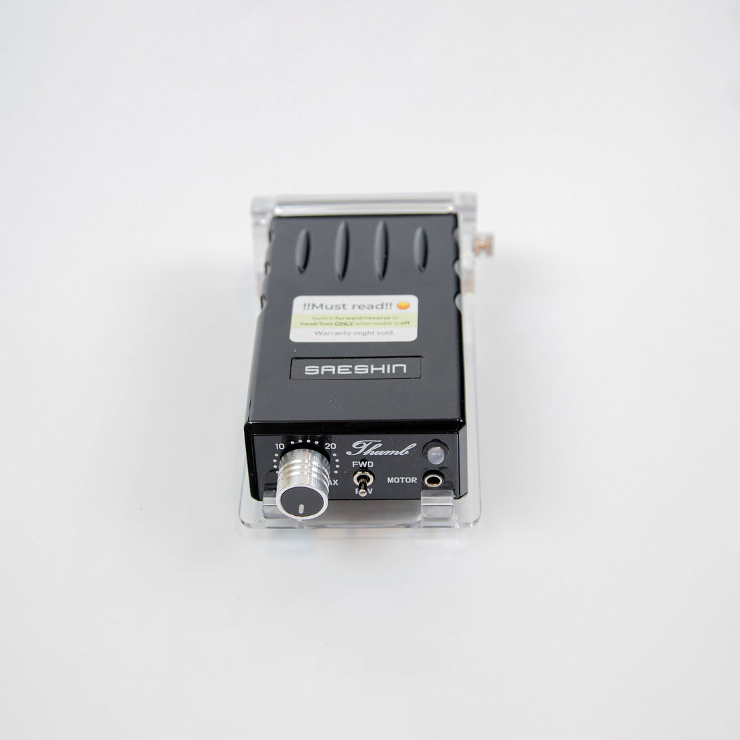 Saeshin Strong THUMB Standard Portable E - file with H324 Handpiece | Cordless Rechargeable Nail Drill Kit | Salon - Grade Efile Nail Machine - Saeshin - U - tools