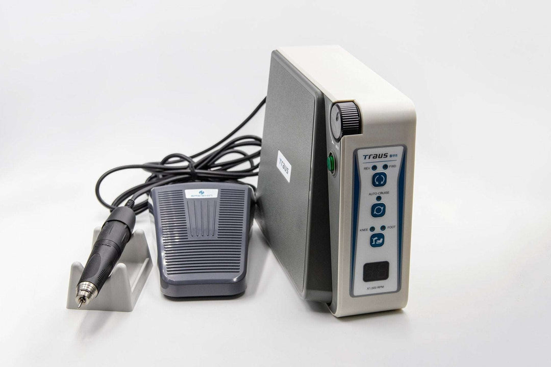 Saeshin Traus B111 powerful Nail Drill with H450 handpiece Original | U-tools