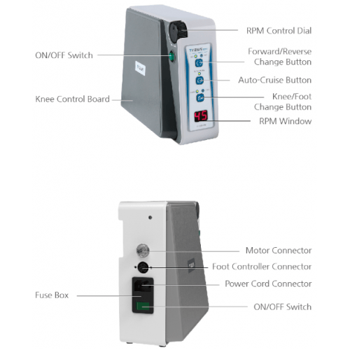 Saeshin Traus B111 powerful Nail Drill with H450 handpiece Original - Saeshin - U - tools
