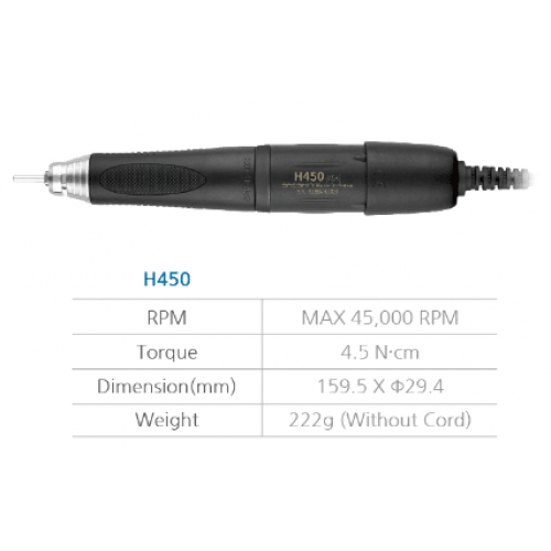 Saeshin Traus B111 powerful Nail Drill with H450 handpiece Original - Saeshin - U - tools