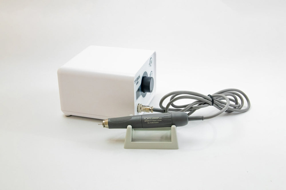 Saeshin Traus B150 Powerful Nail Drill with Forte 100IIP Brushless handpiece Original with 7.8 torque - Saeshin - U - tools