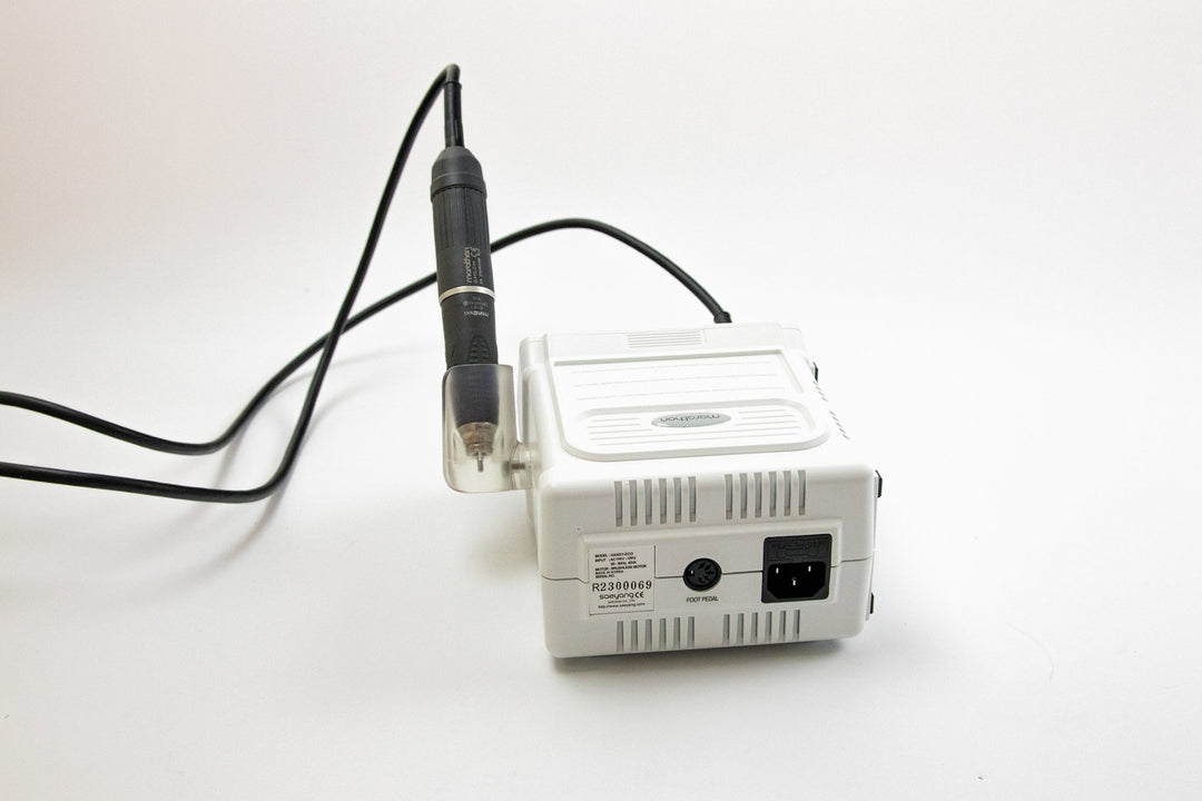 Saeyang Handy - Eco with Brushless BM50S1 handpiece with FS60N Speed Pedal Original | Powerful E - file | Micromotor | Manicure Drill - Saeyang - U - tools