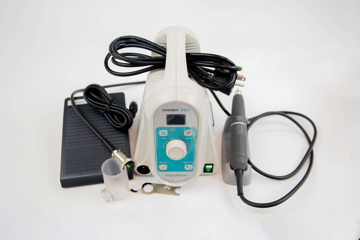 Saeyang Marathon HANDY 700 with Brushless BM40S1 handpiece with FS60N Speed Pedal Original - Powerful E-file