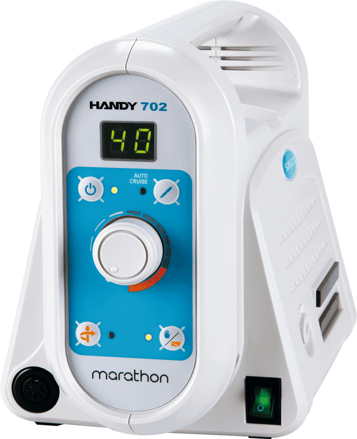 Saeyang Marathon HANDY 702 with Brushed S40 handpiece with FS60N Speed Pedal Original - Powerful E-file