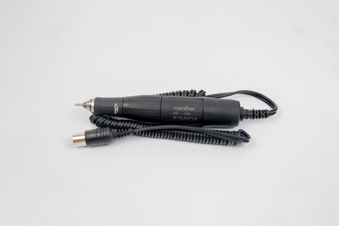 Saeyang Marathon N7 with S40 Handpiece and Speed Pedal Powerful Nail Drill 40K RPM Original - Saeyang - U - tools