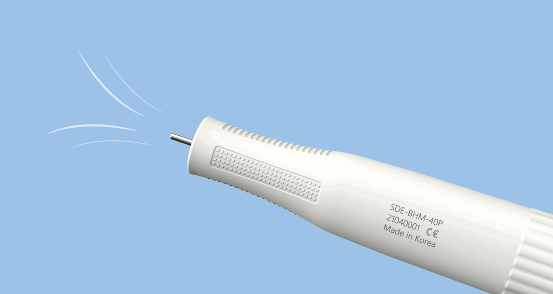 Saeyang SDE-BHM-40P 40K vacuum brushless handpiece for Cyclo-Vac Podology Nail Drill, Original
