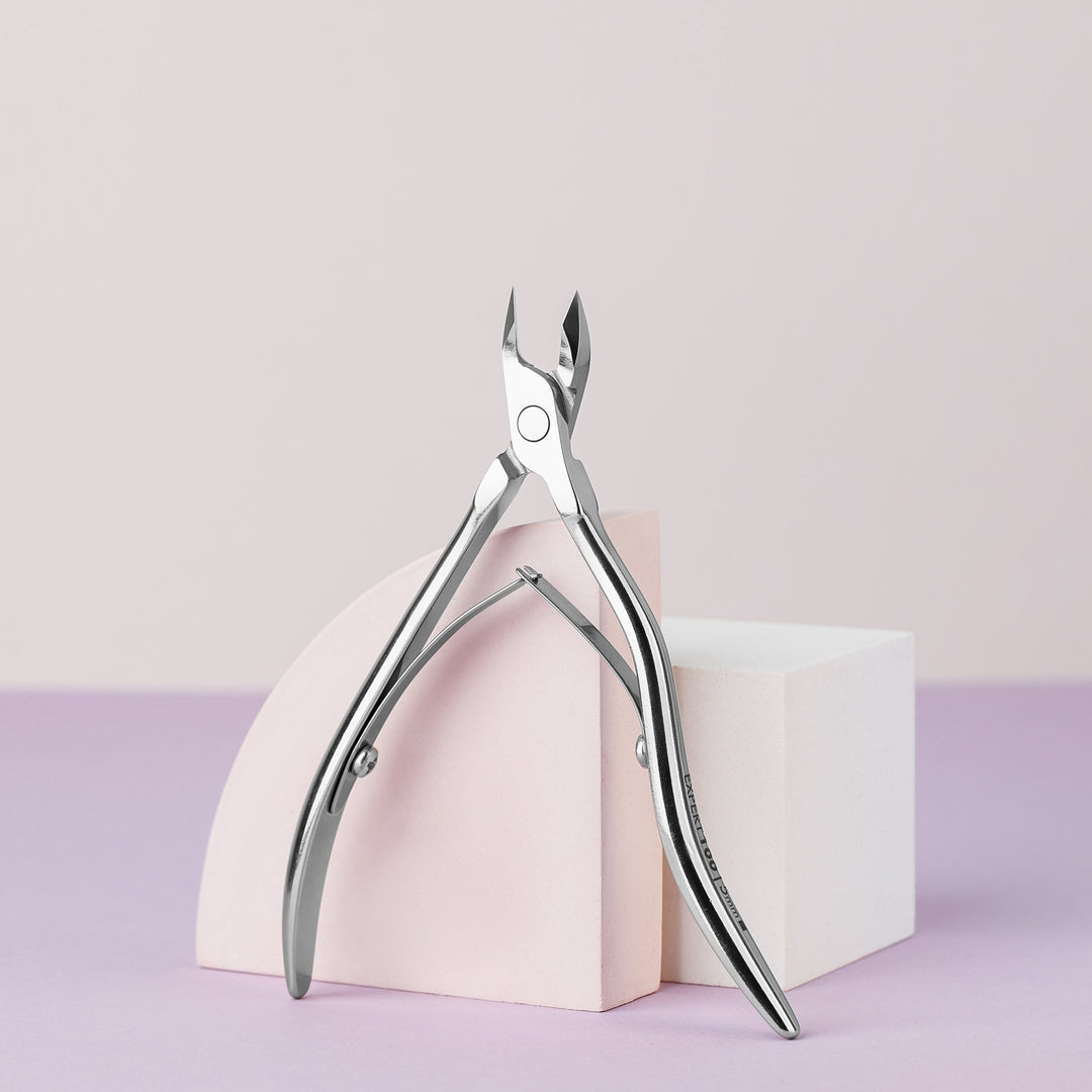 Staleks Cuticle Nipper Expert 100 - 7 mm jaw | Professional Manicure Tools | Stainless Steel - Staleks - U - tools