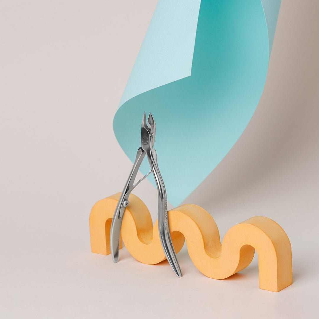 Staleks Cuticle Nipper Expert 100 - 7 mm jaw | Professional Manicure Tools | Stainless Steel - Staleks - U - tools