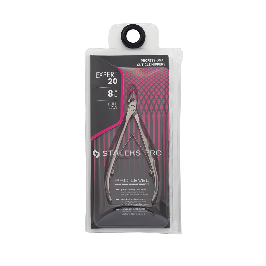 Staleks Cuticle Nipper Expert 20 - 8mm jaw - Staleks - U - tools