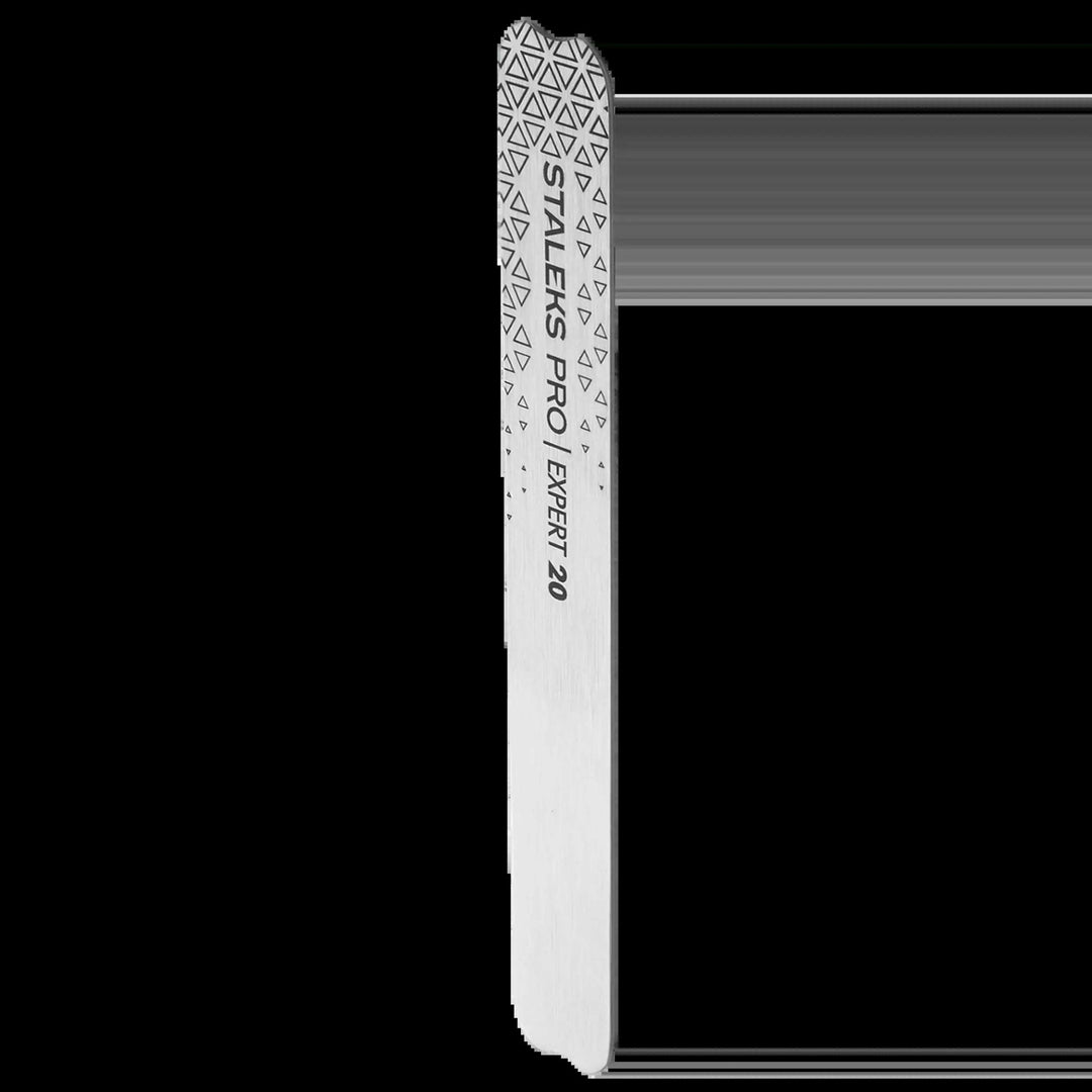 Staleks Metal nail file, straight, base EXPERT 20 size 160x19 mm