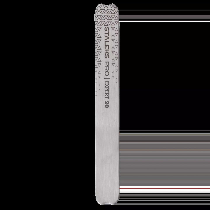 Staleks Metal nail file, straight, base EXPERT 20 size 160x19 mm