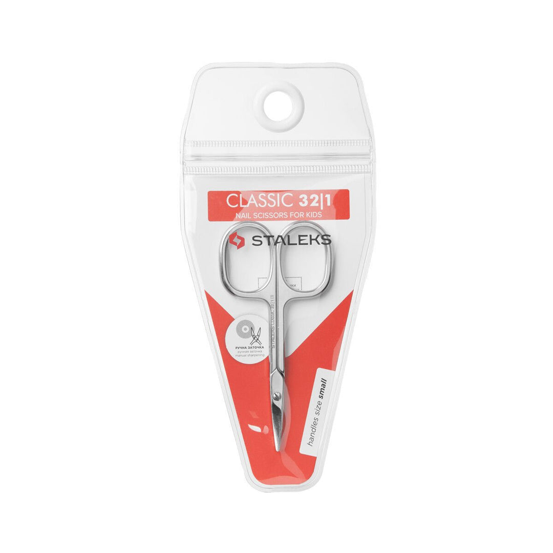 Staleks Nail Scissors Classic for Kids 32 Type 1 — blade 21 mm - Staleks - U - tools