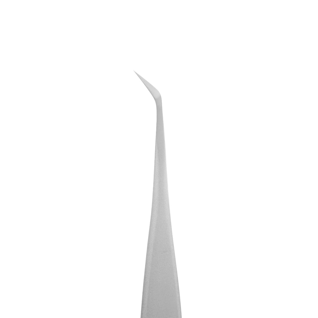 Staleks Professional Eyelash Tweezers EXPERT 40 TYPE 1 (L - shaped,50') - Staleks - U - tools