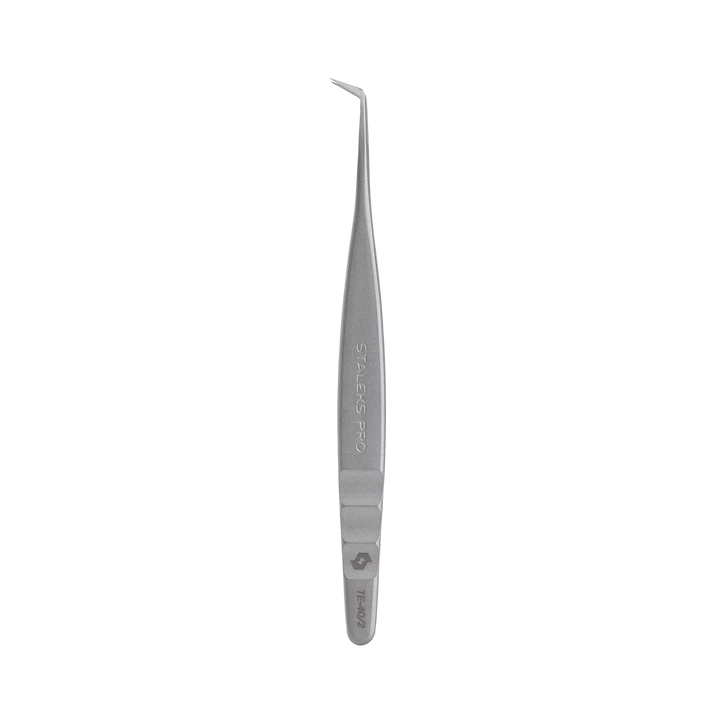 Staleks Professional Eyelash Tweezers EXPERT 40 TYPE 2 (L - shaped,70') - Staleks - U - tools